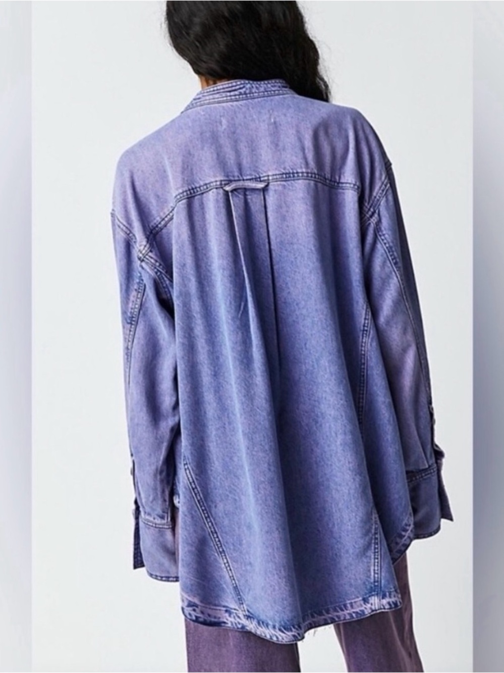 NWOT Free People Nona Trapeze Swing Top - Picture 3 of 3